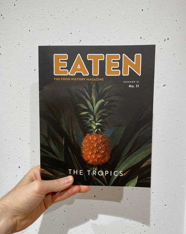 Eaten Magazin Cover vor weißer Wand