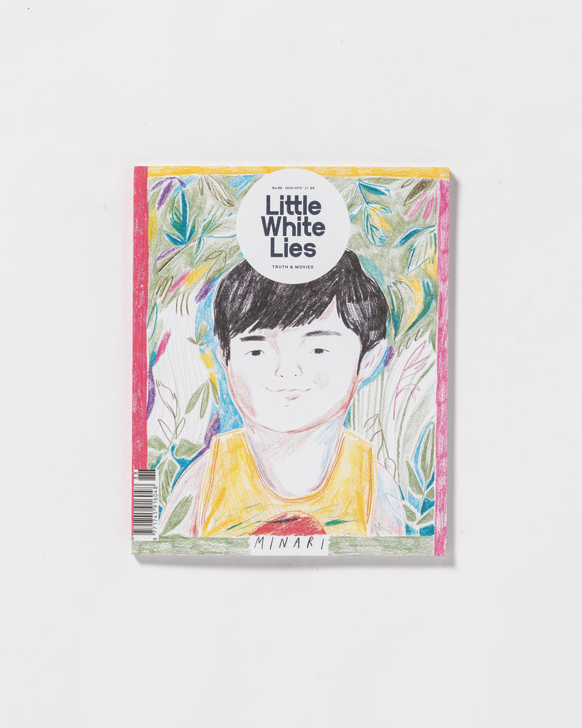 Little White Lies Magazin Cover vor weißem Hintergrund.
