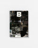 B Magazine Cover vor weißem Hintergrund