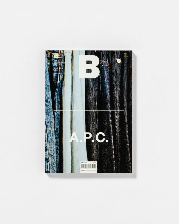 Cover b-Magazine vor weißem Hintergrund