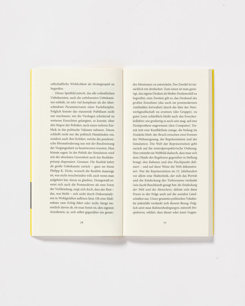 Going Viral! Buch aufgeschlagen vor weißem Hintergrund