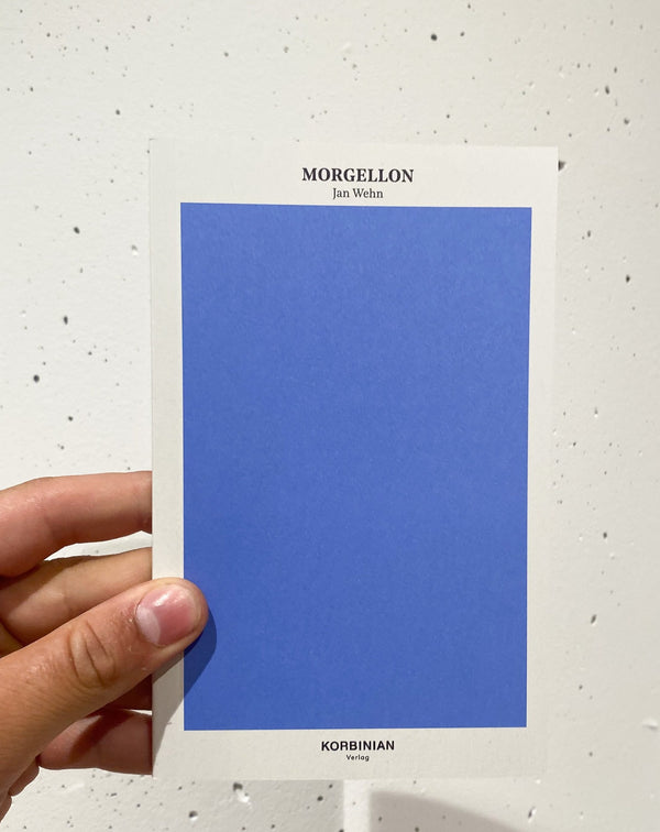 Morgellon Cover vor weißer Wand